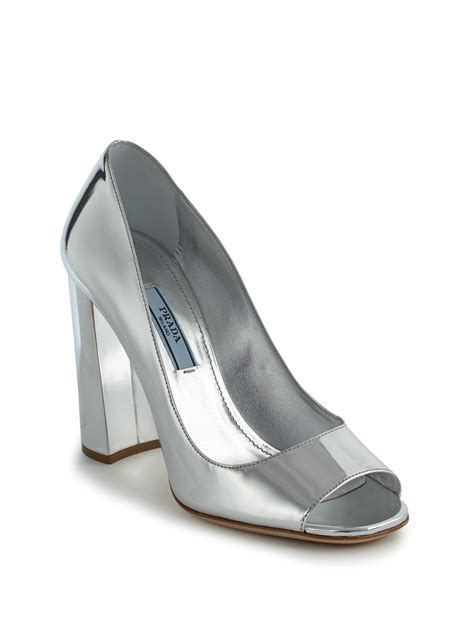 prada metallic|prada shoes for women.